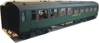 B.R.(S) Bulleid Rebuilt Composite Restaurant Car. Diag. 2665