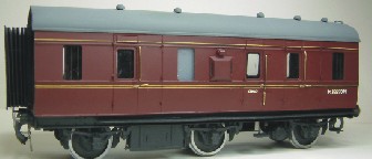L.M.S./B.R. 31'' 6wh. Corridor Full Brake (Stove ''R''). D1796