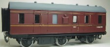L.M.S./B.R. 31'' 6wh. Corridor Full Brake (Stove ''R''). D1796